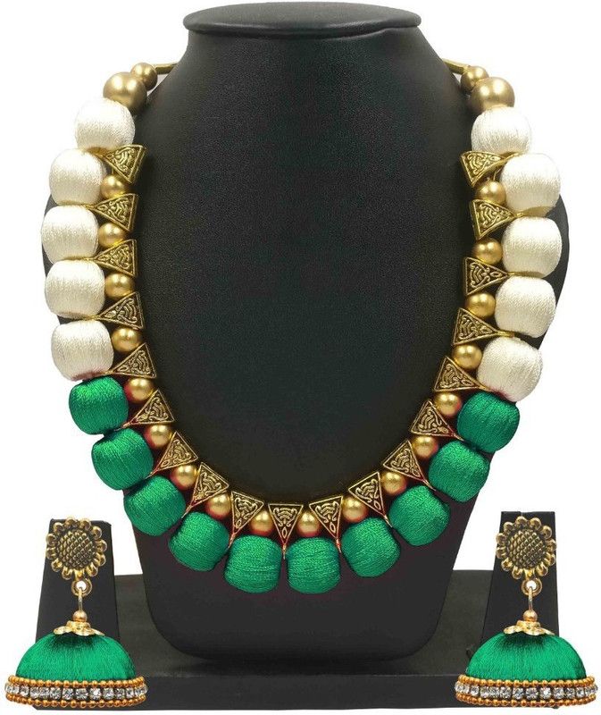 Dori Green, White Jewel Set  (Pack of 1)