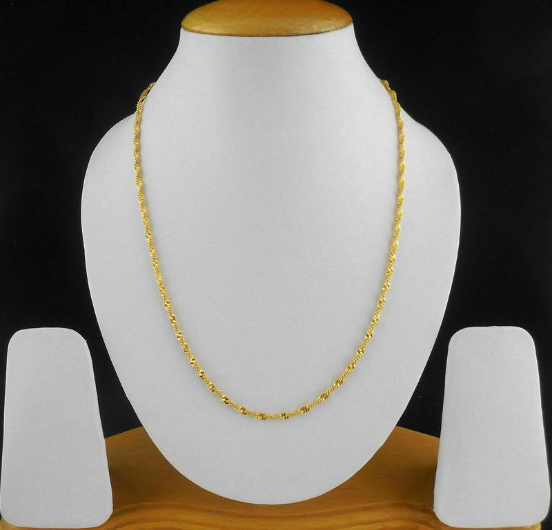 CH038 Gold-plated Plated Brass Chain