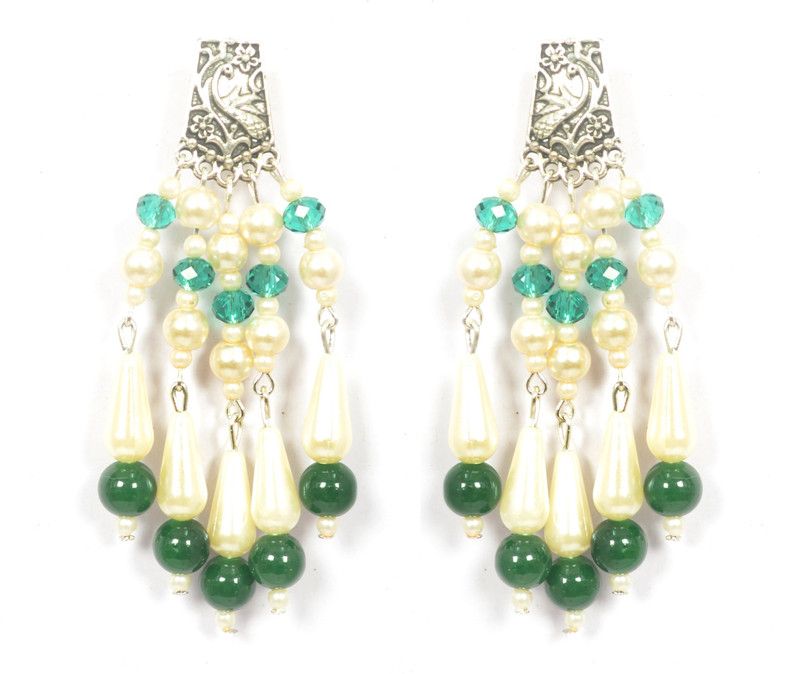 Elegance pearl Earring (Gahana Guchho) Pearl Stone Earring Set