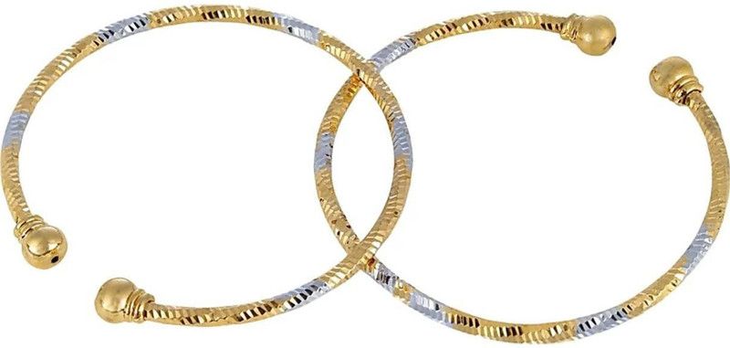 Brass, Metal Cuff  (Pack of 2)