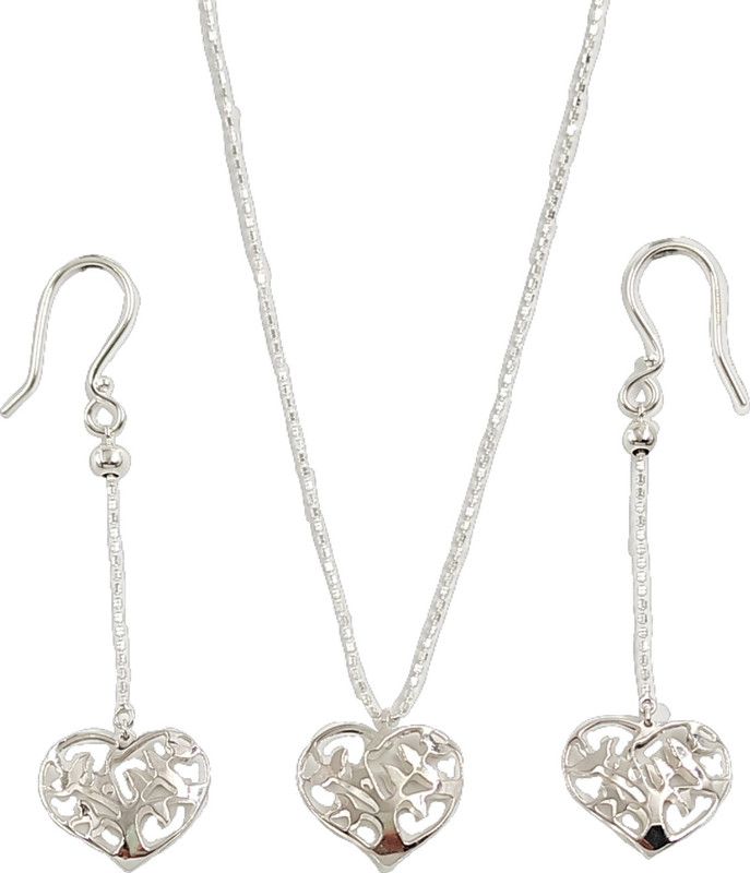 Sterling Silver Pendant Set