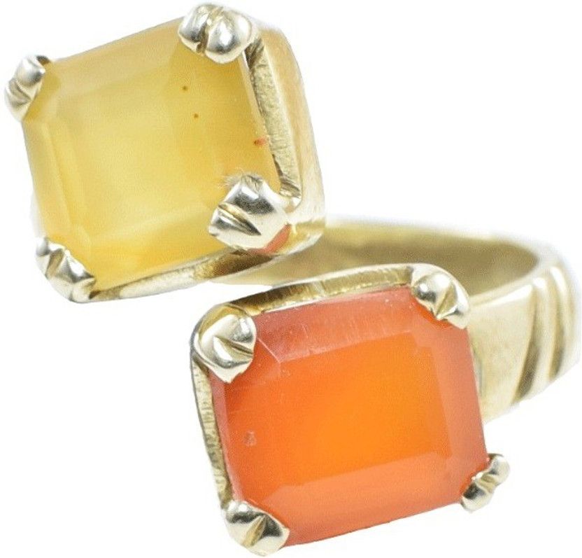 AgateY/R Stone Agate Ring