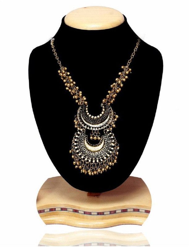 gs2-gold necklace Silver Plated Metal Necklace