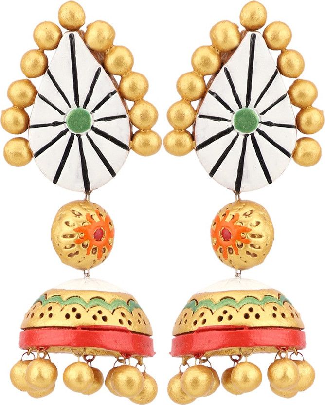earrings Terracotta Jhumki Earring