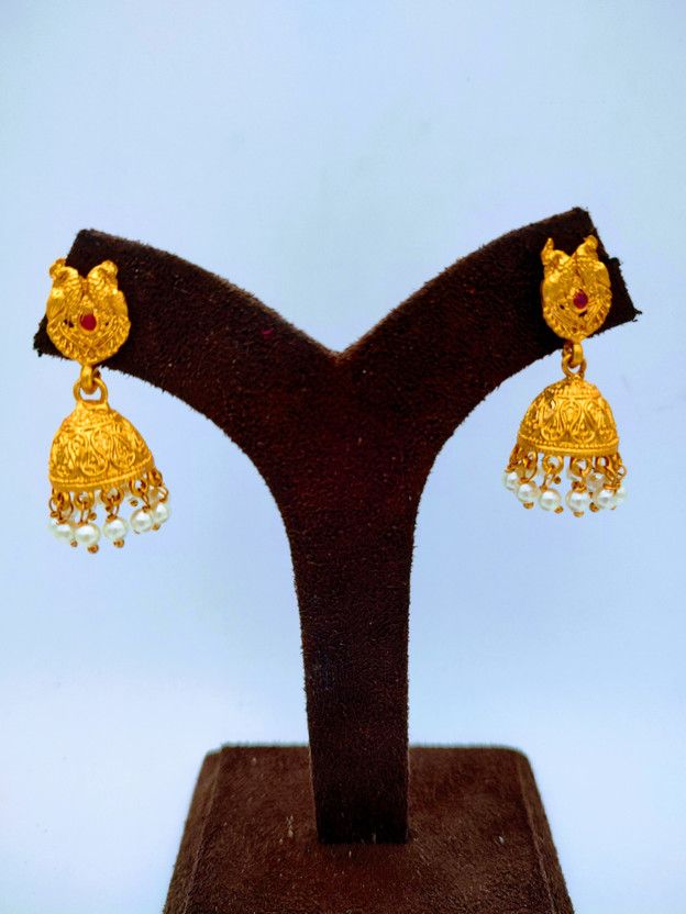 Classic Design of Earring Alloy Jhumki Earring