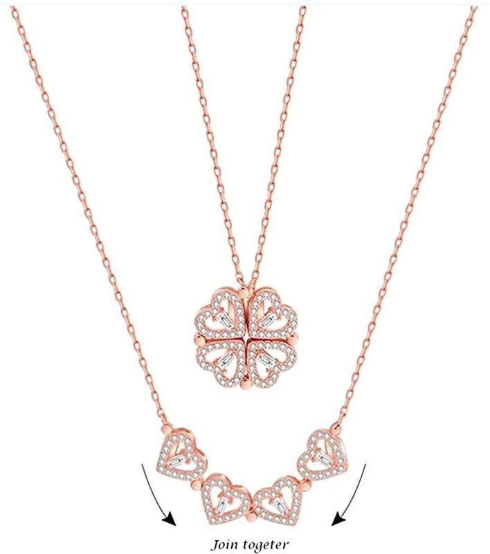 Diamond Gold-plated Plated Crystal Necklace
