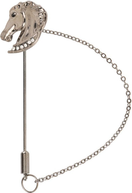 Tripin Horse Brooch  (Black)