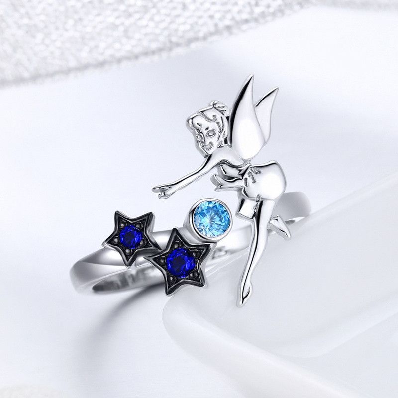 Sterling Silver Zircon Ring
