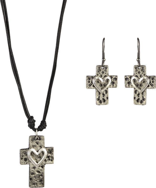 Dori Silver Jewel Set  (Pack of 1)