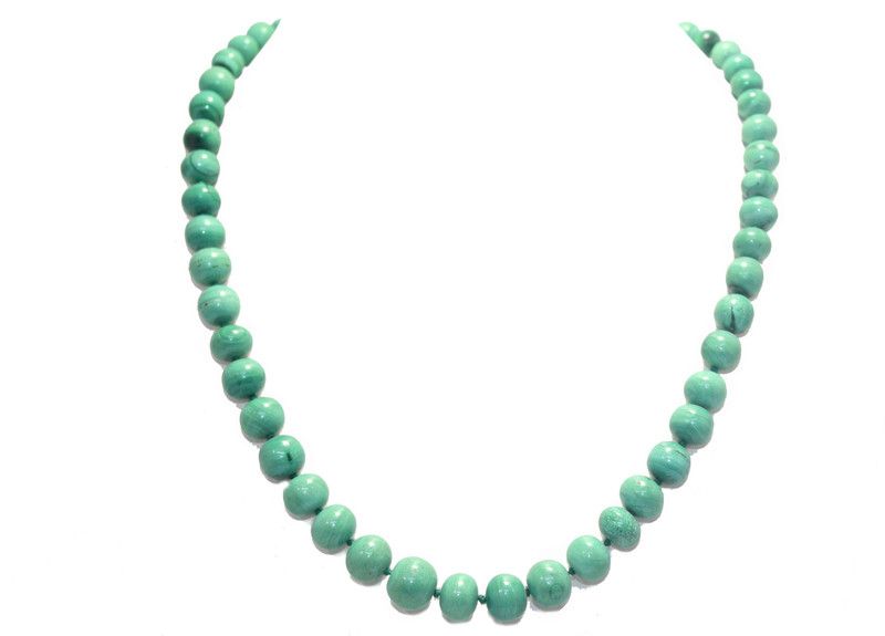 Necklace Strand String Womens Beaded Women Jewelry Malachite Gem Stone Beads B84 Malachite Stone Necklace