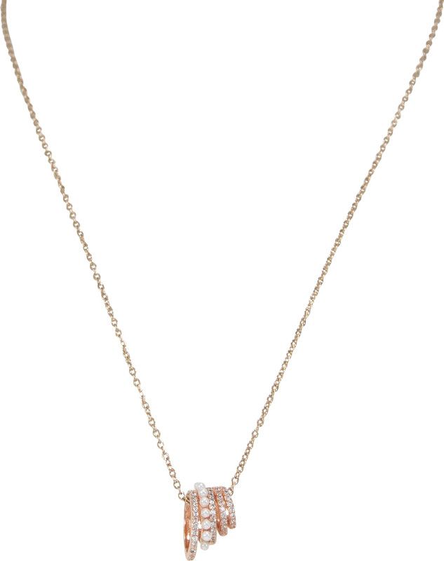 Rose Gold Plated Color Magnetic Love Chain Diamond Alloy Chain