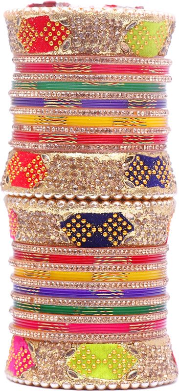 Acrylic Zircon Chudas  (Pack of 26)