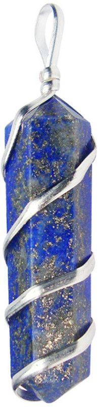 Lapis Lazuli Double Point Pendant Lapis Lazuli Crystal Pendant