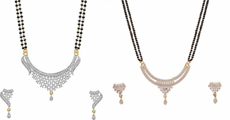 Stone Brass Black, Silver Jewel Set  (Pack of 1)