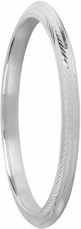 Sterling Silver Platinum Kada