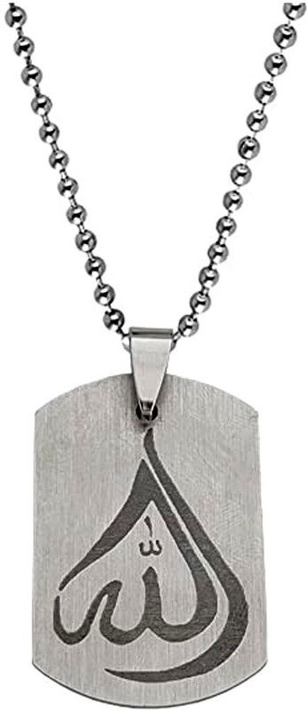 Subhan Allah Mashallah Gifiting stainless Steel Necklace Pendent for Men, Women Stainless Steel Pendant