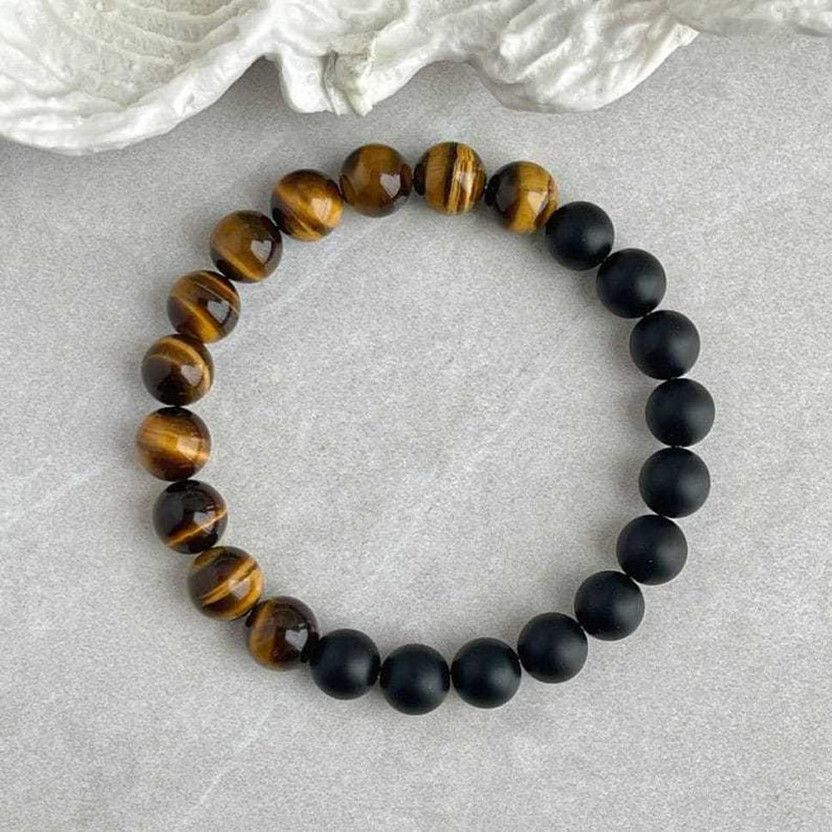 Crystal Beads, Agate Bracelet