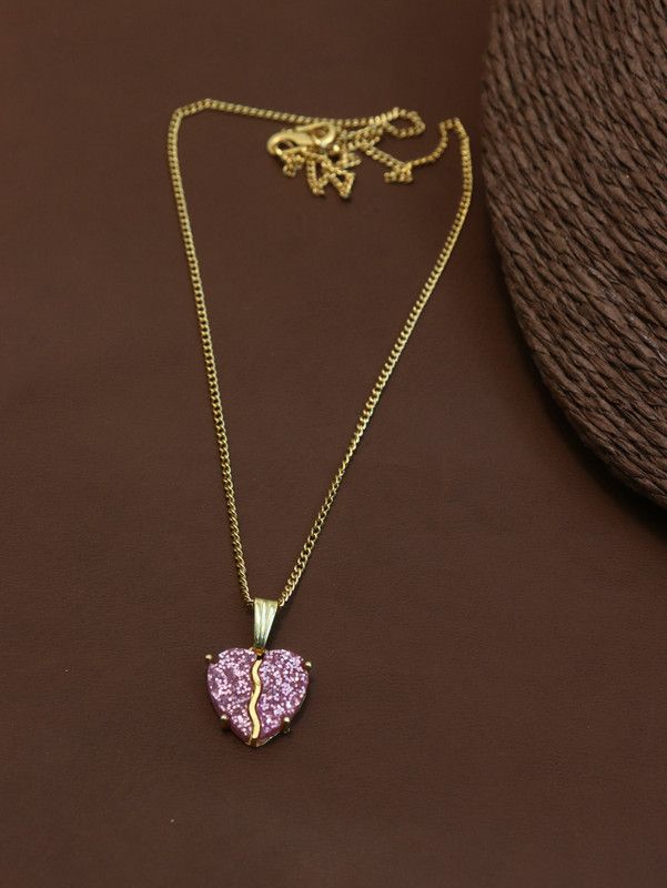 CP-261 (3) pink jari Gold-plated Brass