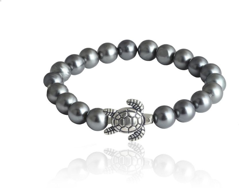 Shell Pearl Charm Bracelet