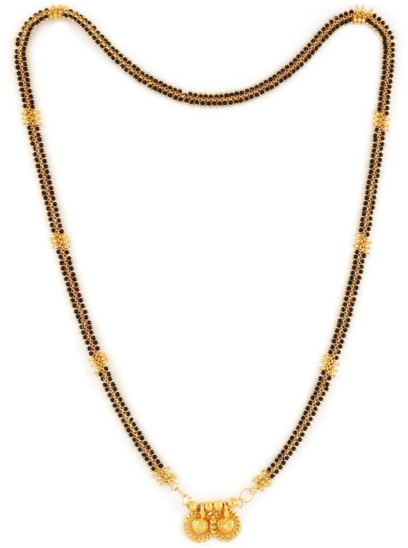 Jewellery Traditional One gram gold Pendant Mangal sutra Sets chain Copper, Brass Mangalsutra