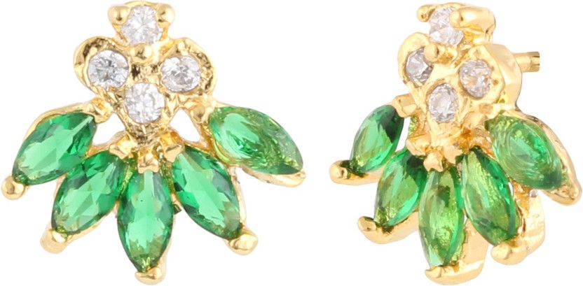 Style Diva Cubic Zirconia Alloy Drops & Danglers