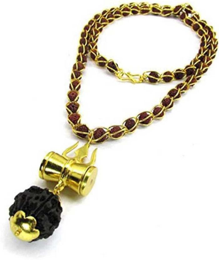 Gold-plated Plated Wood, Alloy Necklace Set
