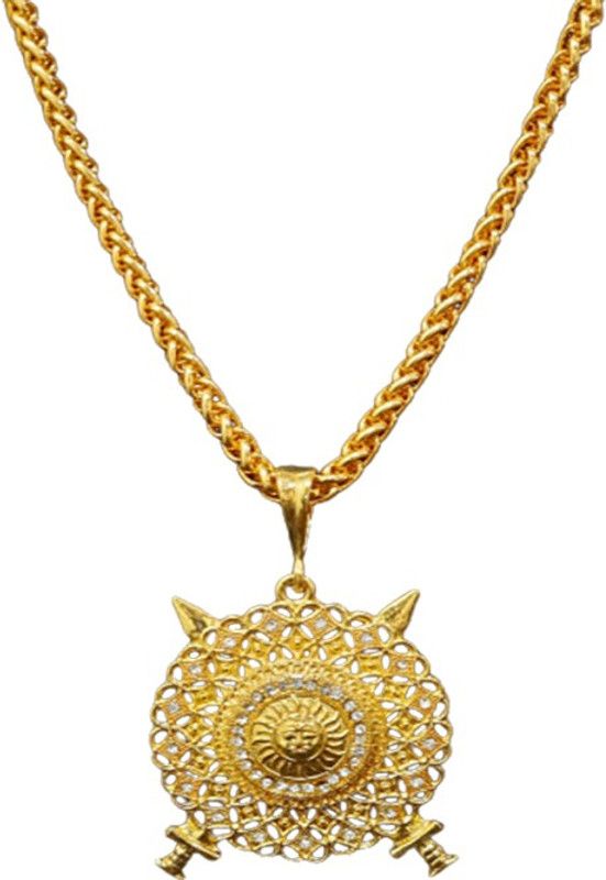 RAJPUT & JAYPURI chain Gold-plated Alloy Pendant