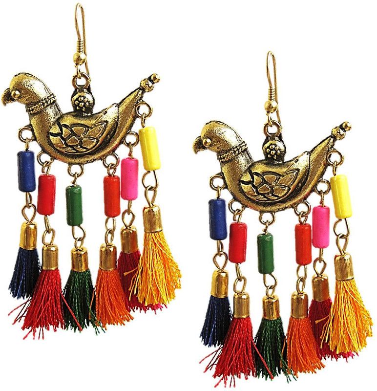 earring Alloy, Metal Tassel Earring