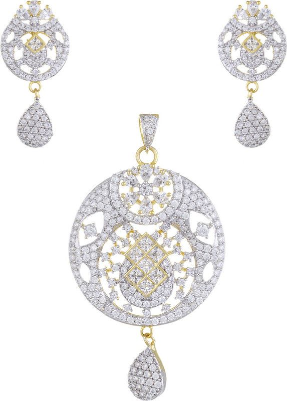 Copper Rhodium Gold Jewel Set  (Pack of 1)