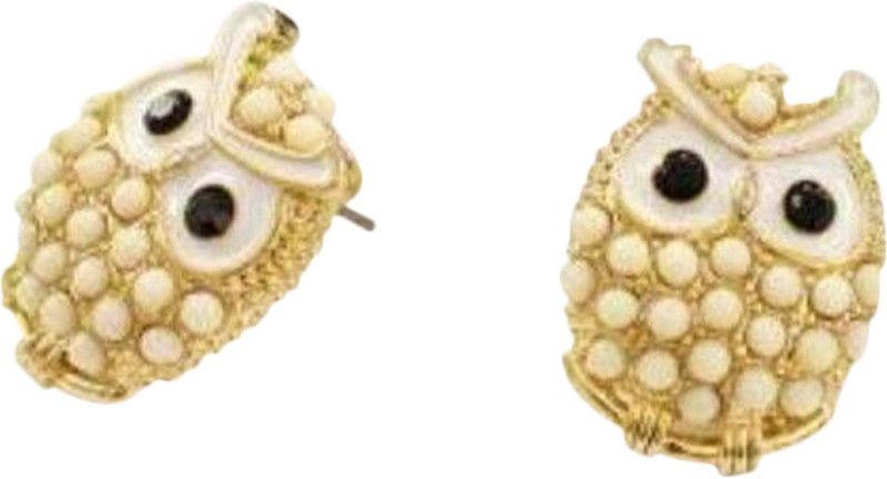Korean version of the popular fine leaves diamond earrings Alloy Clip-on Earring