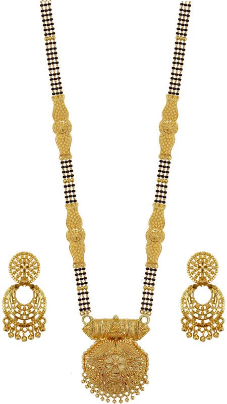 Bronze Jewel Set  (Gold, Black)