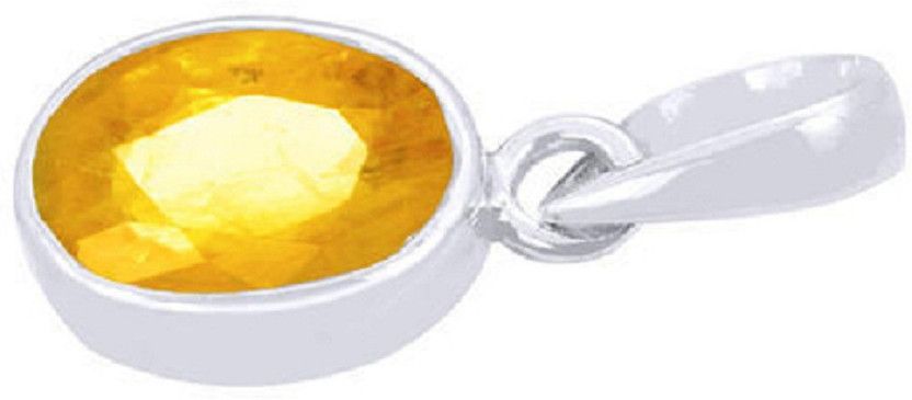 Sterling Silver Sapphire Silver Pendant