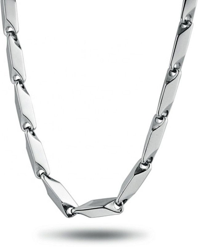 Rhodium Plated Stainless Steel, Brass, Metal, Copper Chain