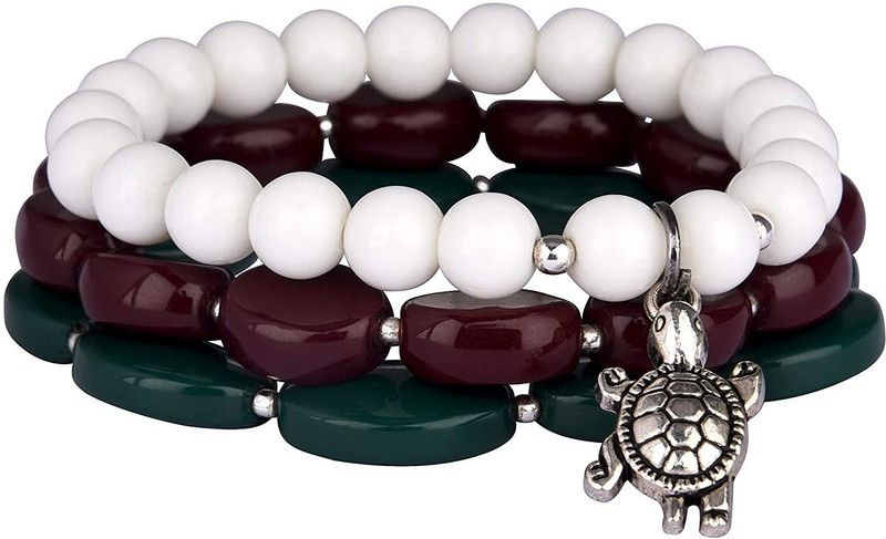 Glass Bracelet Set  (Pack of 3)