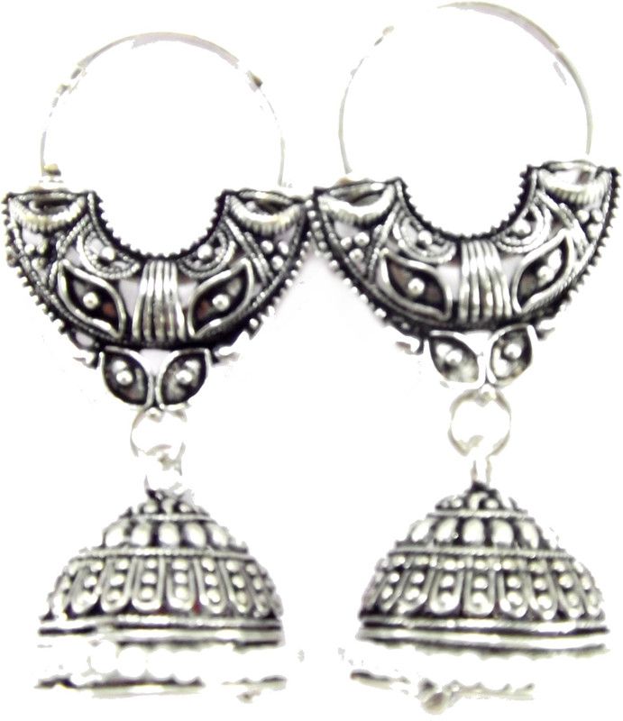 RE2R Zircon Alloy Jhumki Earring