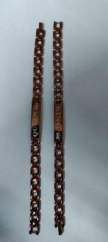 Metal Garnet Kada