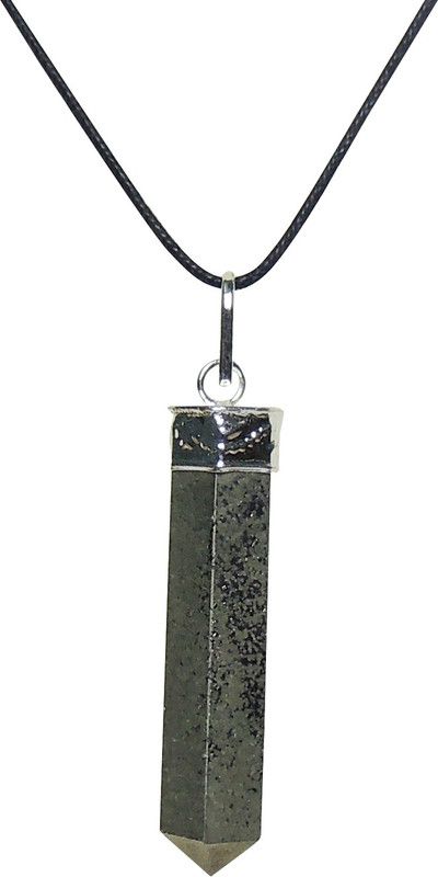 Natural Energised Pyrite Point Pendant For Wealth Crystal Crystal Pendant