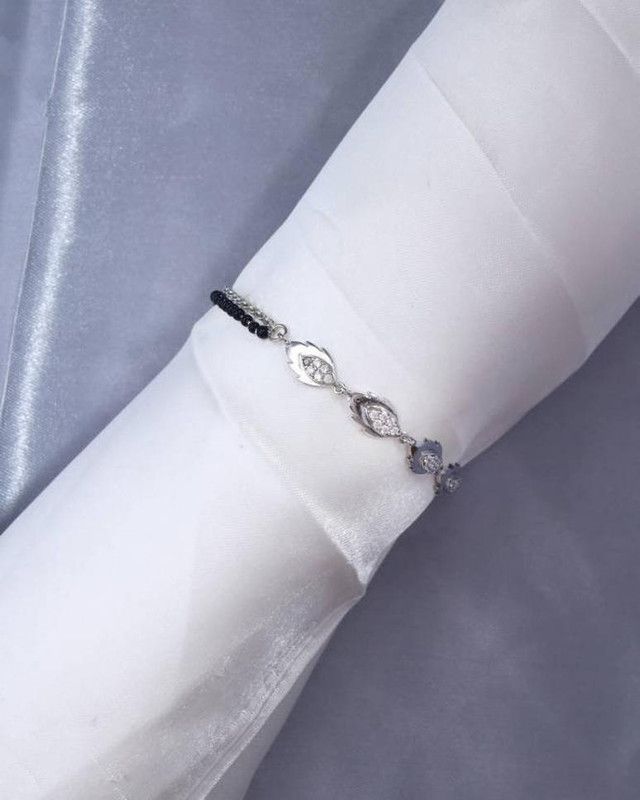 Silver, Sterling Silver Rhodium, Silver Bracelet