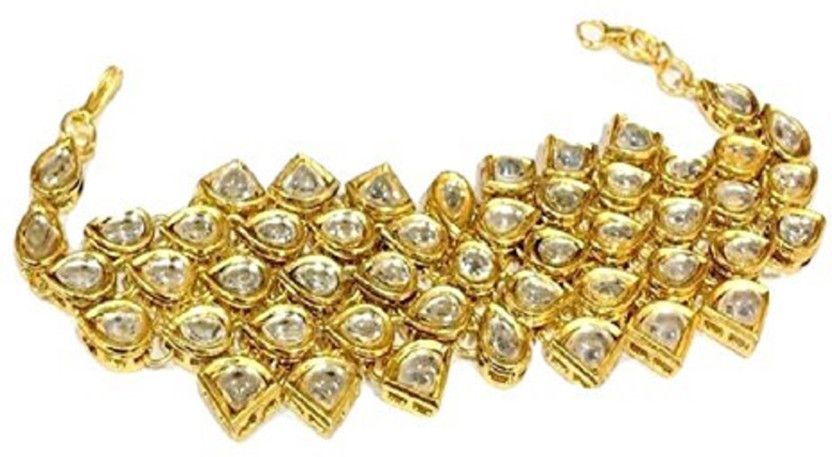 Brass Diamond Brass Bracelet
