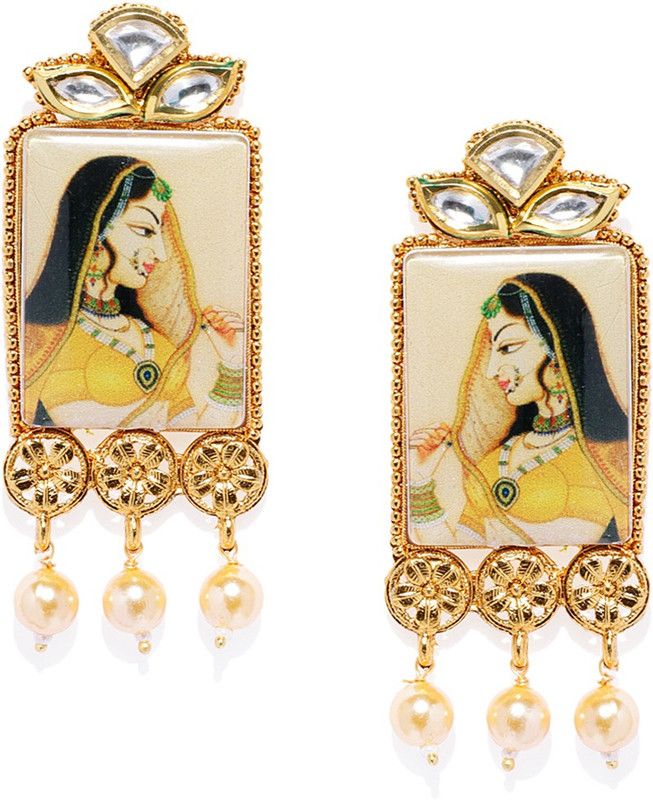 Padmavati Inspired Traditional Metal Drops & Danglers