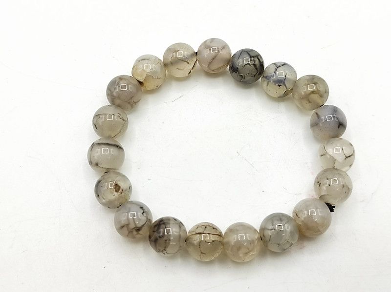 Stone Beads, Agate, Crystal Bracelet