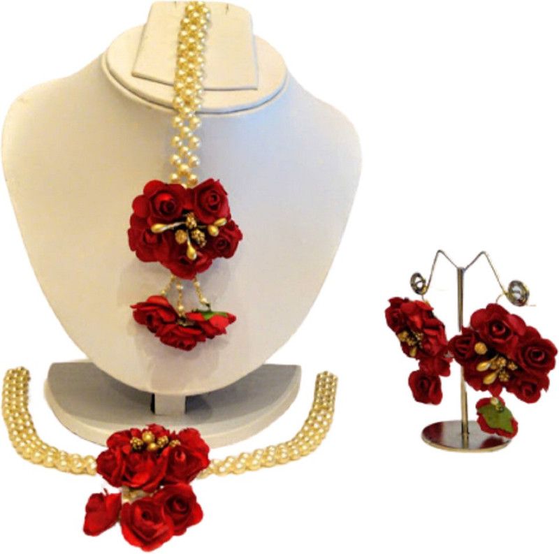 Paper Gold, Red Jewel Set  (Pack of 1)