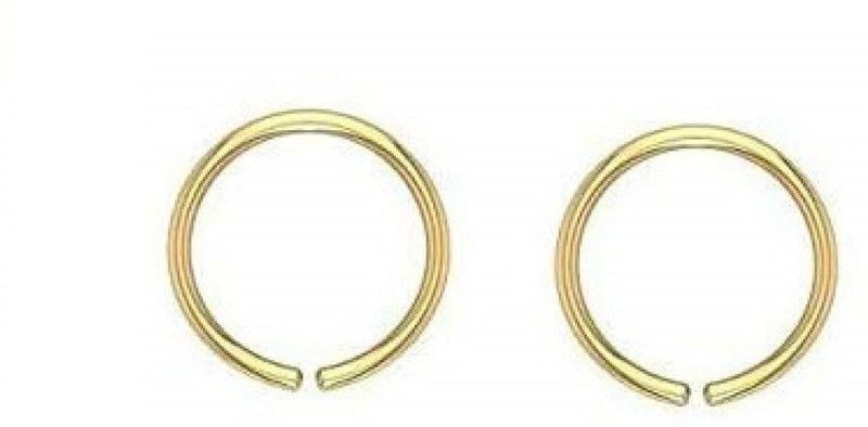 A1 Fashion Opal Gold-plated Plated Metal Nose Ring  (Pack of 2)