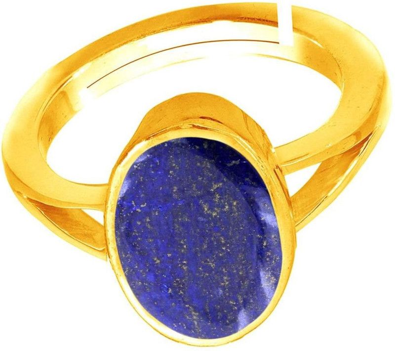 Lapis Lazuli Gold Plated Ring Copper Lapis Lazuli Gold Plated Ring