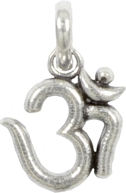 925 Sterling Silver Big Om Pendant for Men, Women and Kids| Sterling Silver Pendant