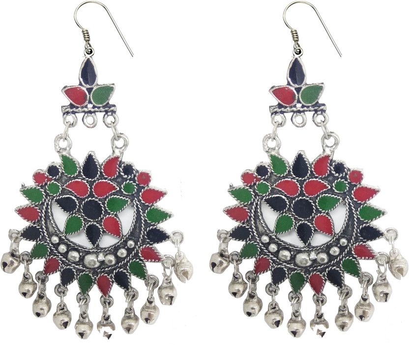 Gorgeous Fashionable Stylish German Silver Drops & Danglers