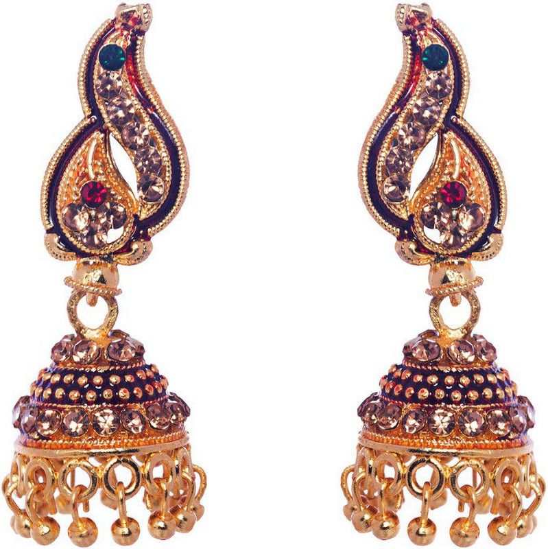 Stylish Traditional Earrings Brass Jhumki Earring