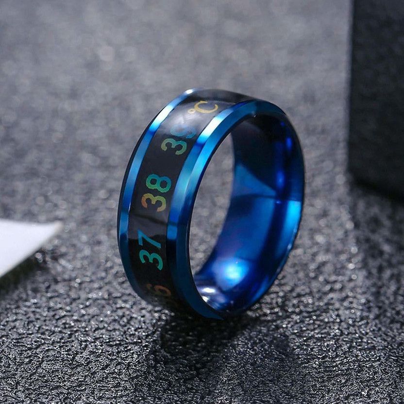 Stainless Steel Platinum Plated Ring