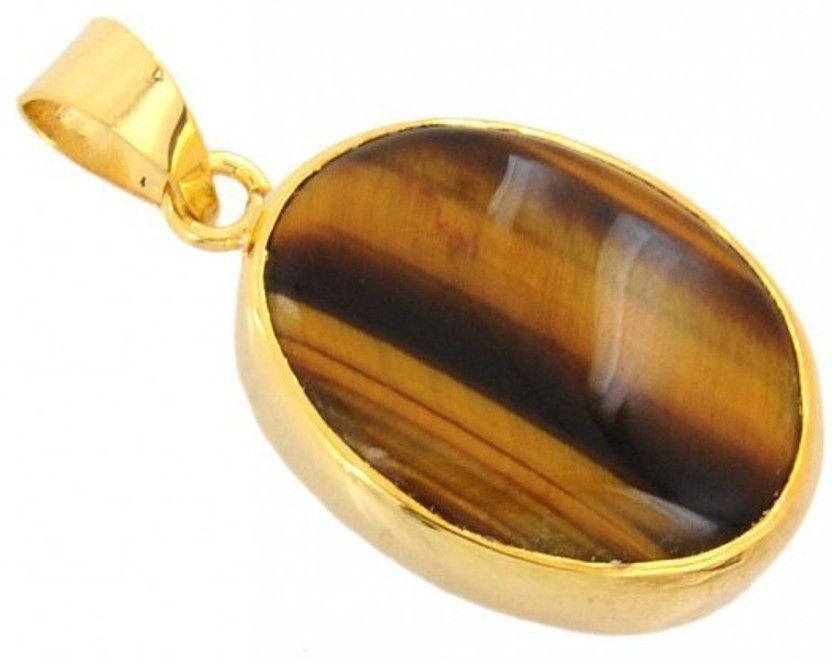 7.25 Ratii Copper Cat's Eye Stone Pendant