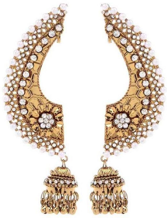 re127 Crystal Copper Stud Earring